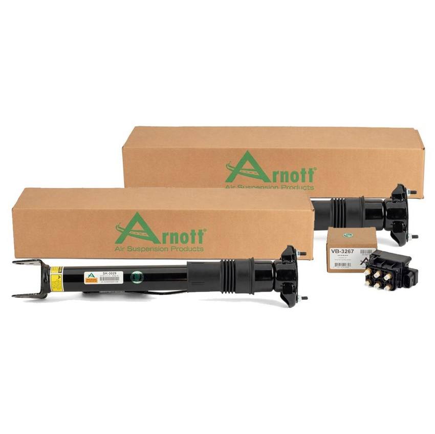 Mercedes Shock Absorber Kit - Rear (with Airmatic ADS and Air Suspension) 2123200358 - Arnott 3993918KIT